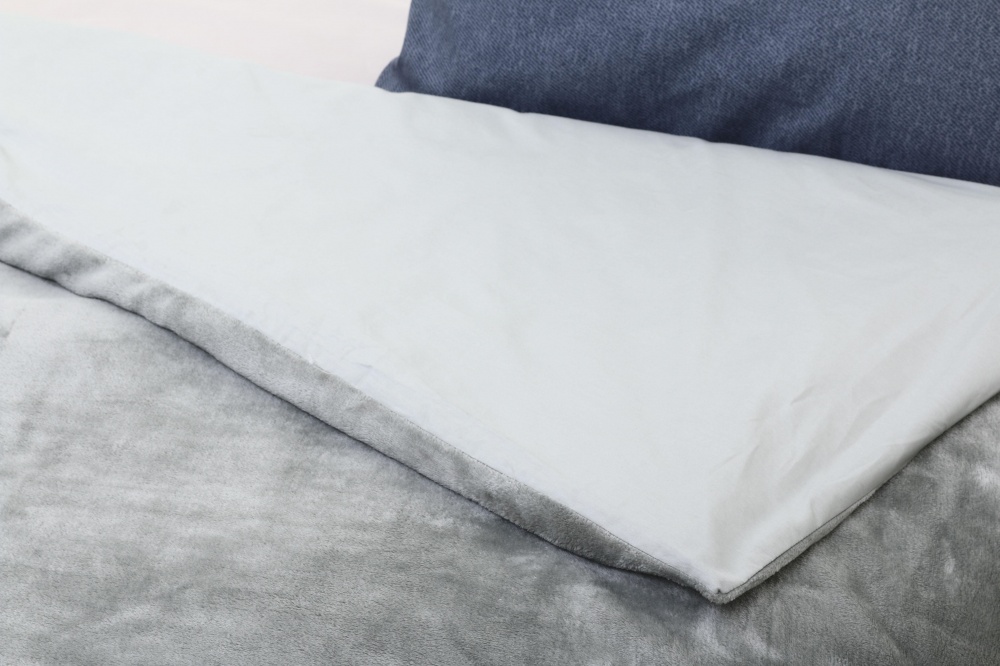 Пододеяльник Light Sage двухсторонний 160x210 см светло-серый La Nuit