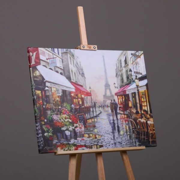 Картина Пара в Париже 60x80 см Styler 