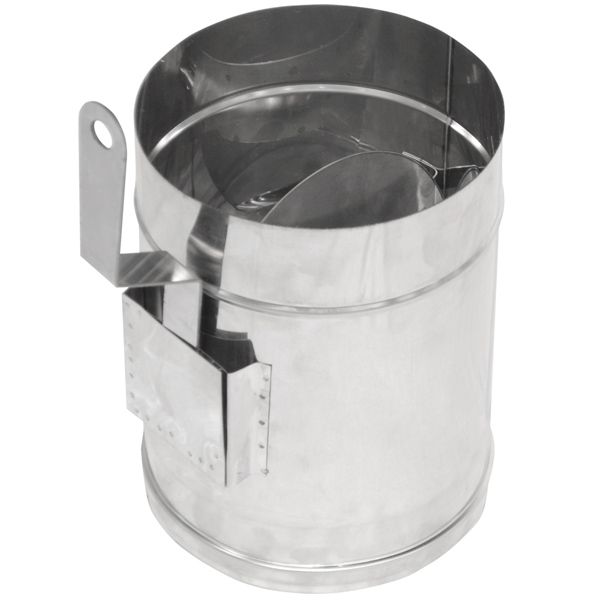 Шибер 0,25 м дымоходный 0,5 мм нерж Ф150 мм Versia-Lux 