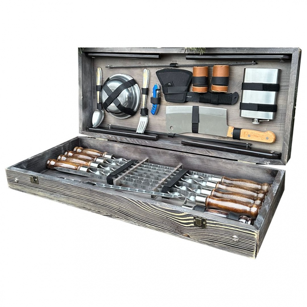 Набор шампуров Metalzavod кейс-стол