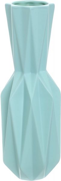 Ваза керамическая мятная Кин 31 см