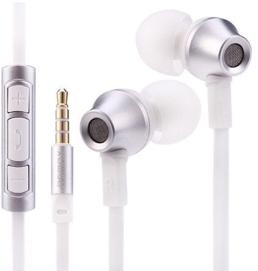 Гарнітура Remax RM-610D Mic silver/white гарнітура 