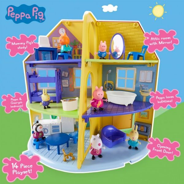 Игровой набор Peppa Pig Дом семьи Пеппы 06384 