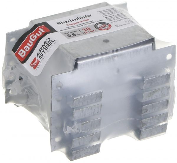 Соединитель угловой BauGut для профиля CD 60 10 шт. 