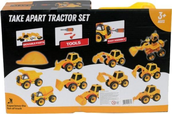 Игрушка Kaile Toys набор разборной техники 9 в 1 KL713-1