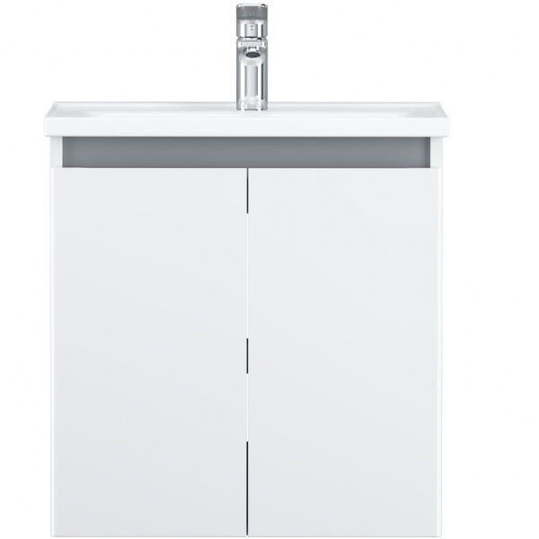 Тумба підвісна AM.PM M85-FHX0551-WC0551WG38X-Joy55смбілийглянець