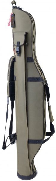 Чехол для удилища KENT&AVER двухсекционный полужесткий №2 зеленый 135 см