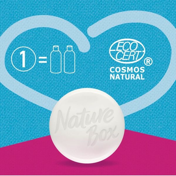 Шампунь Nature Box твердый Авокадо для ослабленных и тусклых волос Cosmos NAT 85 г