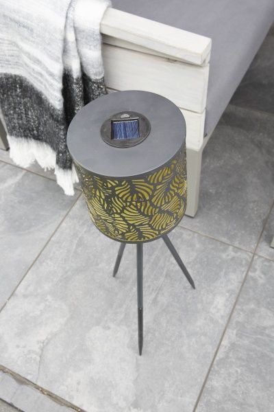 Світильник на сонячній батареї Luxform Forest IP44 чорний 26162.000.00 