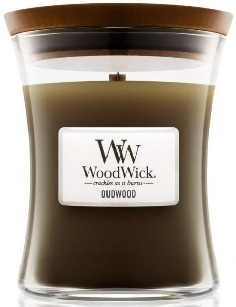 Свічка ароматична Woodwick Medium Oudwood 275 г 