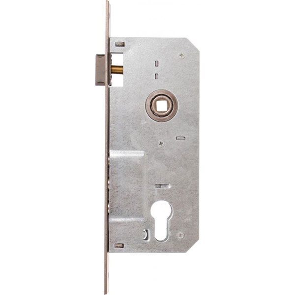 Дверний замок вхідний Bruno 745-3RB AB антична латунь