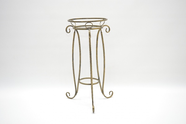 Підставка для рослин Ferrum Decor ST2863 38х35x63 см античне золото 