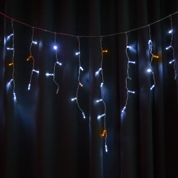Электрогирлянда Starlight Бахрома Flash IP44 (57267) встроенный светодиод (LED) 75 ламп 2 м 