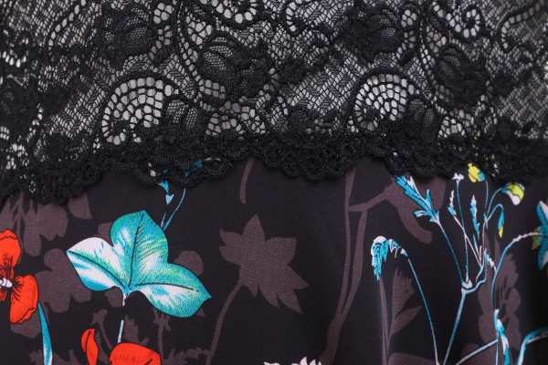 Нічна сорочка megotex Епатаж р.L/XL чорний