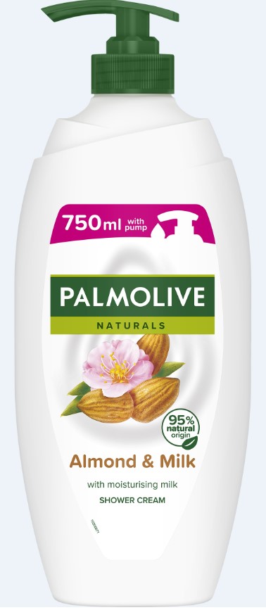 Гель для душа Palmolive Натюрель Миндаль и Молочко увлажняющий 750 мл