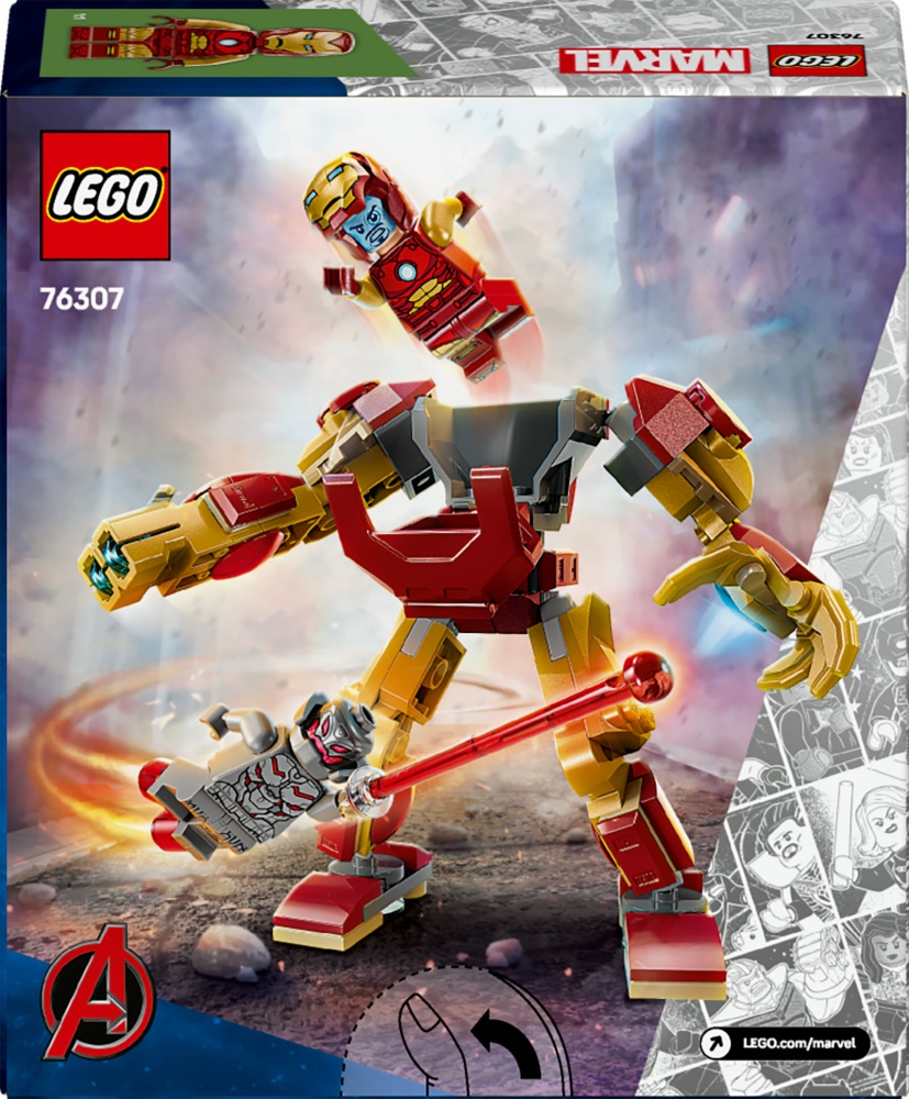 Конструктор LEGO Super Heroes Marvel Робот Залізної Людини проти Альтрона 76307