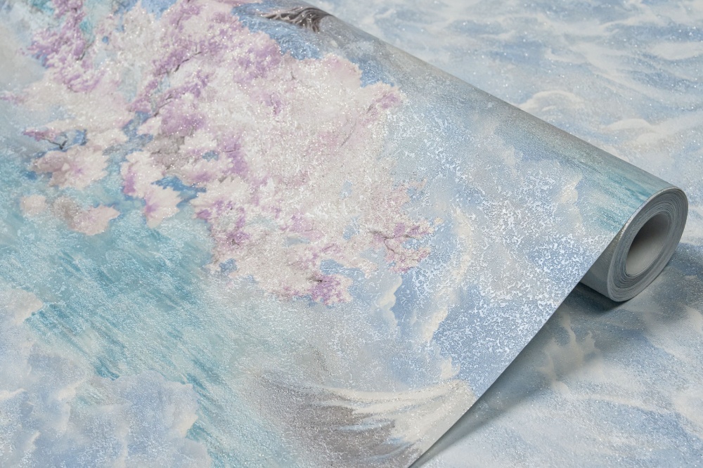 Шпалери вінілові на флізеліновій основі Слов'янські шпалери Elegance collection Парадайс 1340-03 1,06x10,05 м