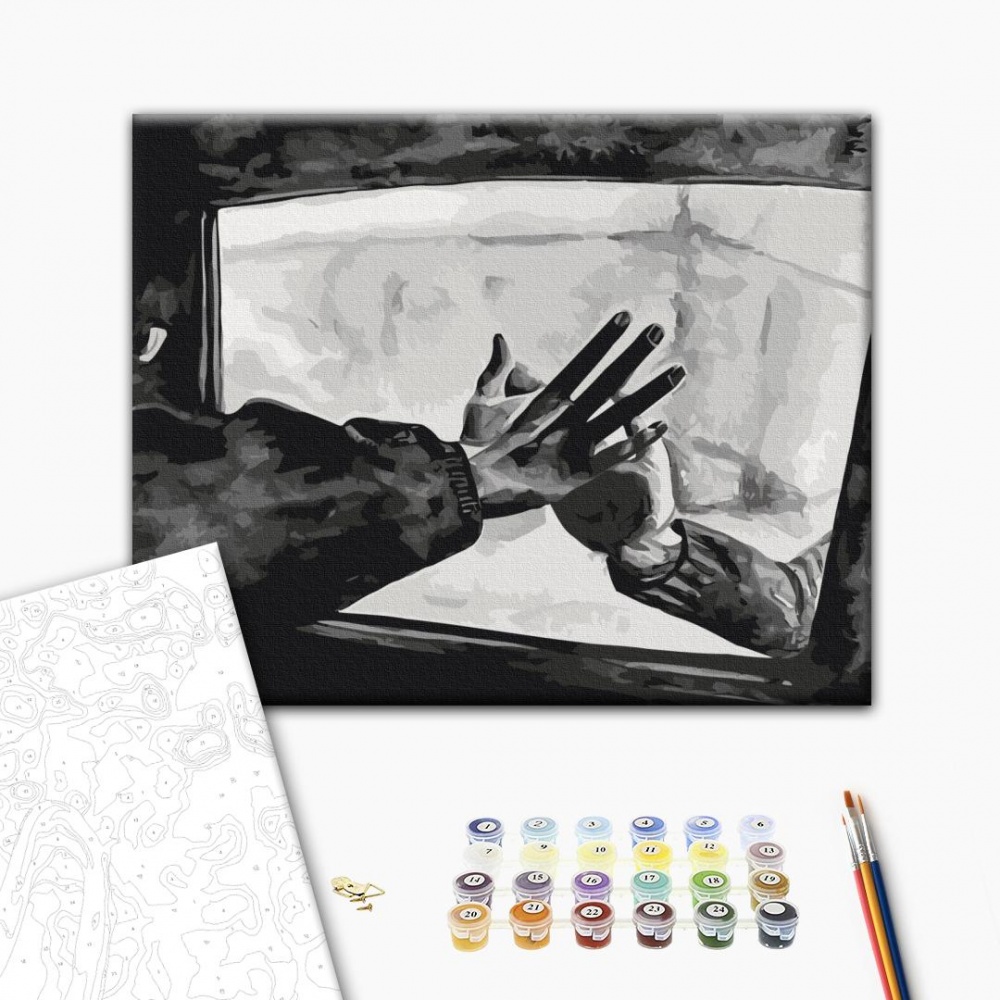 Картина по номерам Язык тела 4 © Anna Esthete 40х50 см Brushme