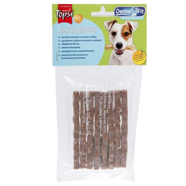 Лакомство Topsi Вкусные косточки 80 г 8 шт