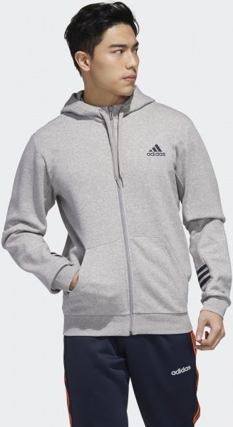 Джемпер Adidas M E COMF HD TT GD5457 р. L сірий