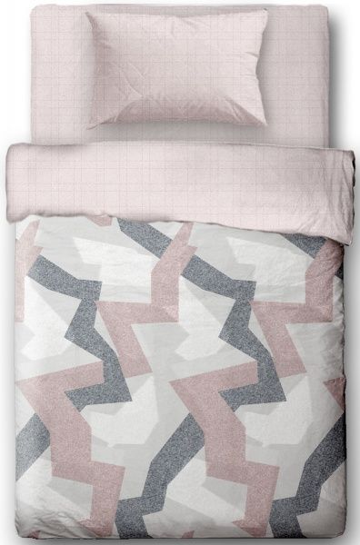 Комплект постельного белья Levin 1,5 бежевый с рисунком Ibodo 