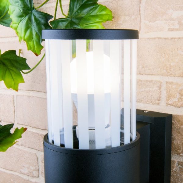 Светильник уличный настенный Strotskis 1410 Techno 1x60 Вт E27 черный 