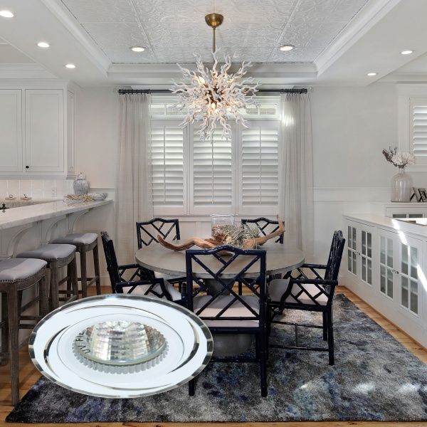 Светильник точечный LightMaster GS-M361 35 Вт G5.3 алюминий/белый 