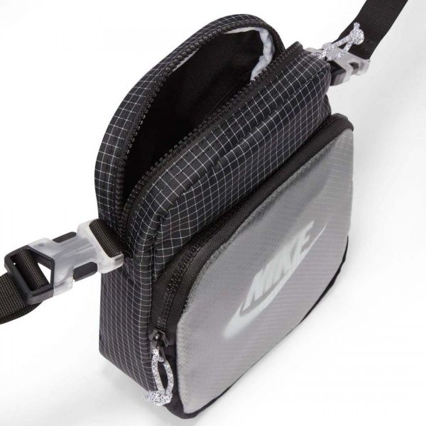 Сумка через плечо Nike CV1408-010 белый с черным 