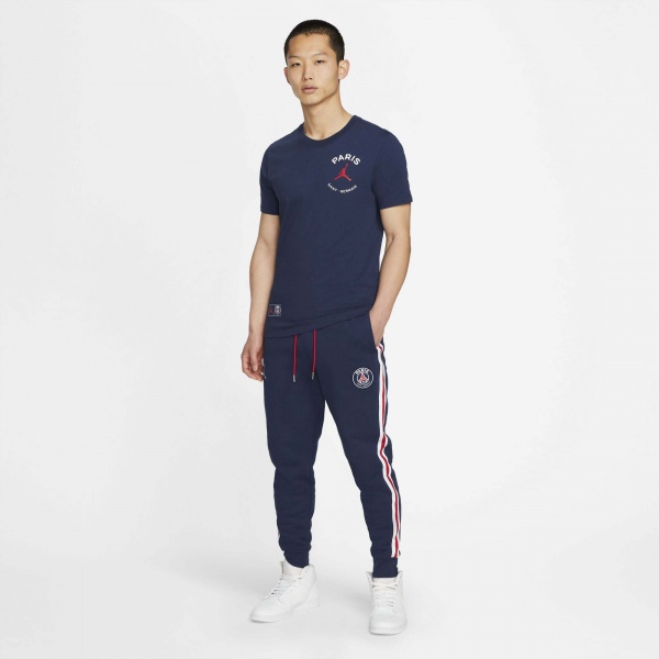 Штани Jordan M J PSG FLEECE PANT DB6502-410 р. XL синій