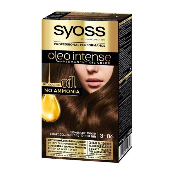 Фарба для волосся Syoss Oleo Intense 3-86 шоколадний мокко 115 мл