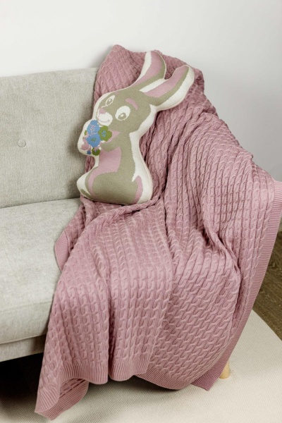 Подушка-обнимашка Зайка 50 см 