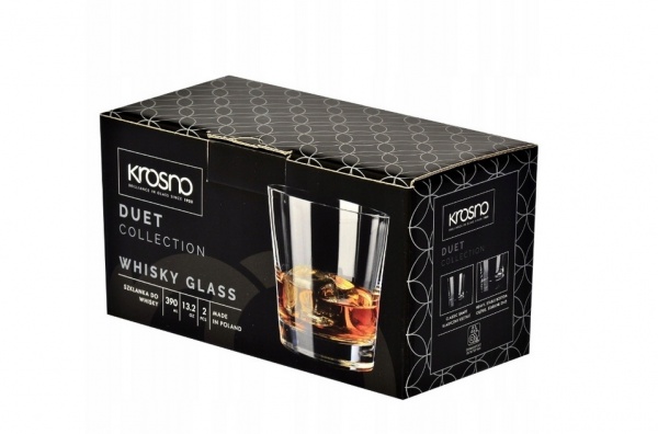Набор стаканов для виски Duet 390 мл 2 шт. Krosno 