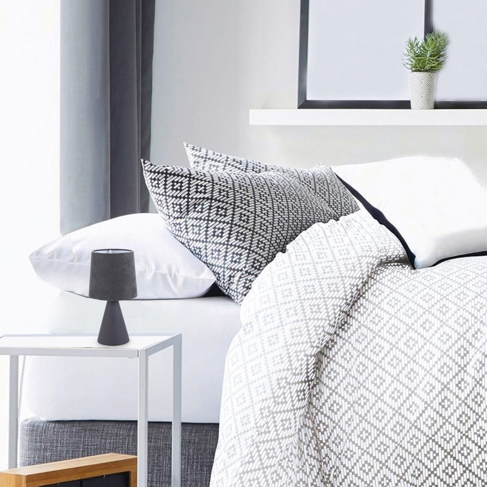 Настольная лампа Rabalux Налани 1x40 Вт E14 серый 2695