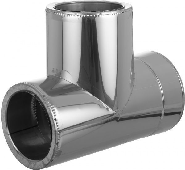 Тройник термо 1 мм нерж/нерж Ф160/220 мм 87°LIRA-LTD 