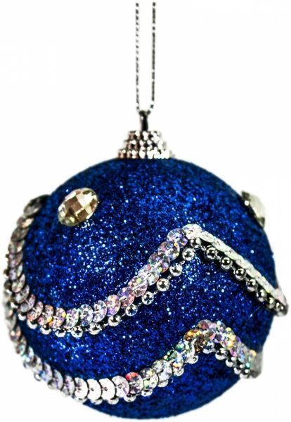 Шар пенопластовый d60 3828 голубой