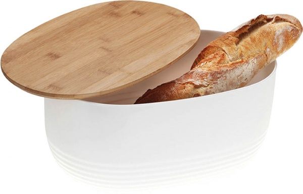 Хлебница Namur белая 37,5х23х14 см 12060 Kela