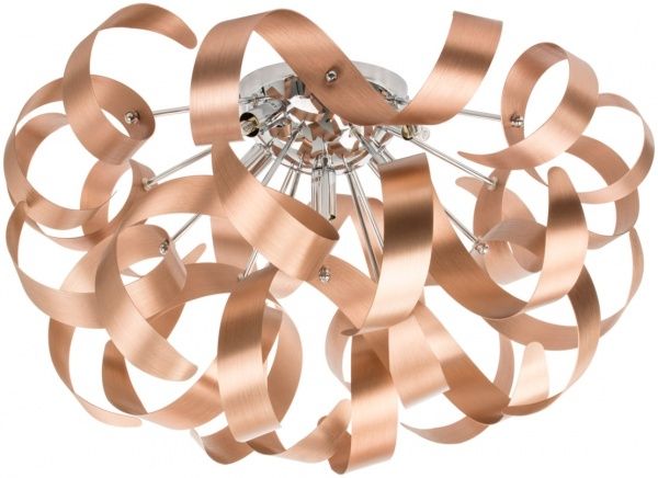 Люстра подвесная Интеркласс НСБ 04-5хХХ-215 5xG9 медь 12065-5 мідь 