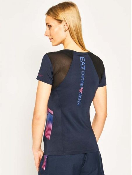 Футболка EA7 TJ56Z-3HTT11-1554 L темно-синій