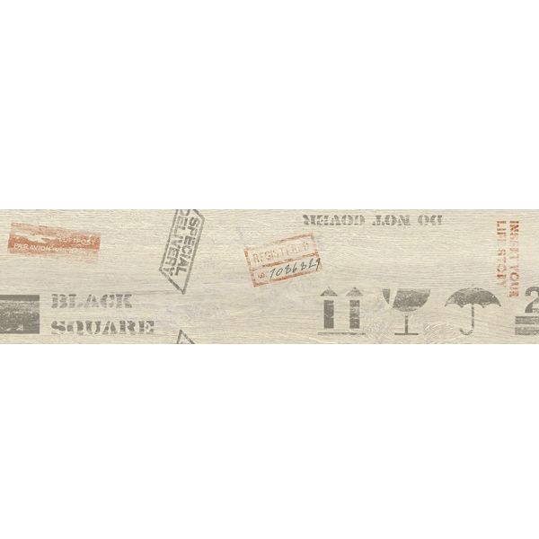 Декор Golden Tile Sherwood Білий ректифікат Д60990 150x600 мм