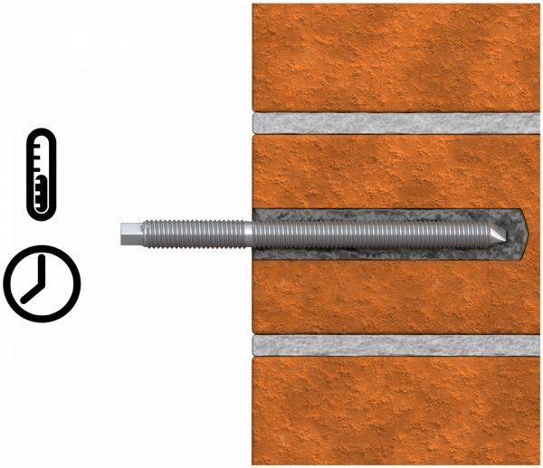 Шпилька до хімічного анкера 12х160 мм STUDS-12160 Rawlplug