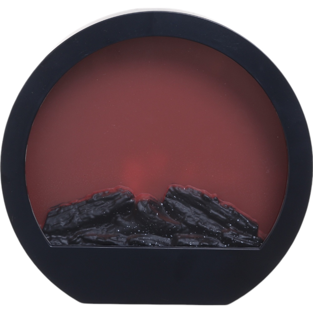 Свеча LED камин 25х9х23 см черный Sensio