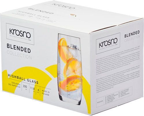 Набор стаканов Long drink blended 350 мл 6 шт. F689535035025000 Krosno