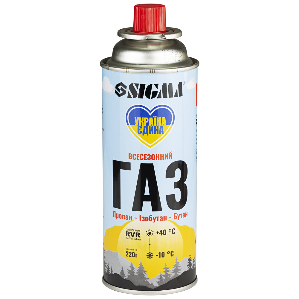 Баллон газовый Sigma всесезонный 220 г RVR