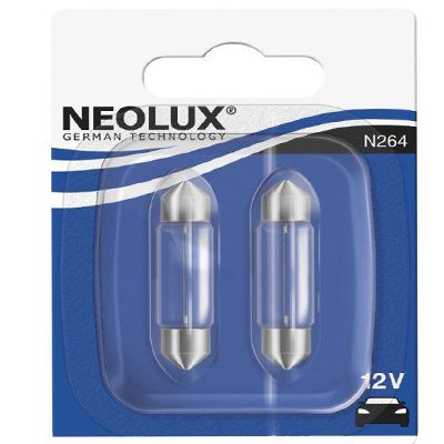 Автолампа Neolux Standart C10W 12V/N264 - duo blistr 780584