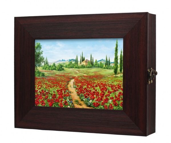 Ключниця SvitArt SI-687, бордо