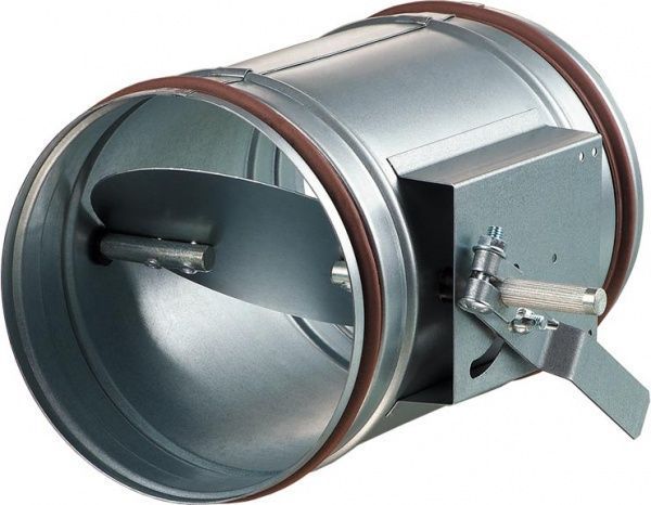 Заслінка Вентс регулююча КР 100 метал сталь 