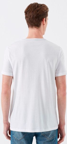 Футболка Mavi LOGO TEE WITH STRIPE PRINT 065929-620 M