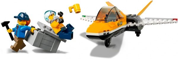 Конструктор LEGO City Транспортировка самолёта на авиашоу 60289