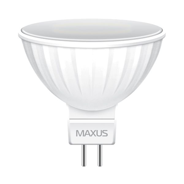 Лампа LED Maxus MR16 GU5.3 3 Вт 3000K теплый свет
