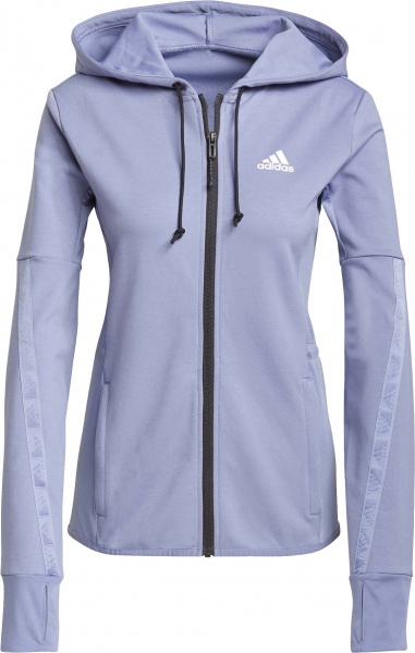 Джемпер Adidas W MT HD TT H10178 р. S фіолетовий